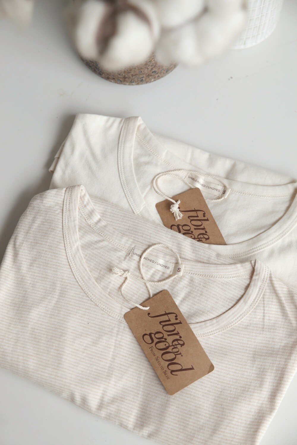 T-Shirt - Unisex - 100% Cotton unbleached