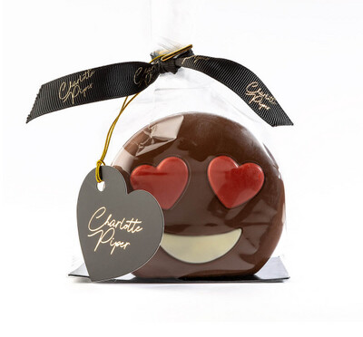 Heart Eyes Milk Chocolate Emoji - 50g