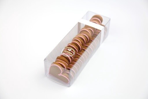 Heart Honeybread - Acetate Gift Box - 140gm