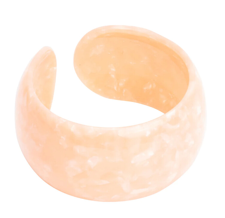 Cuff Bangle, Colour: Pink Pearl