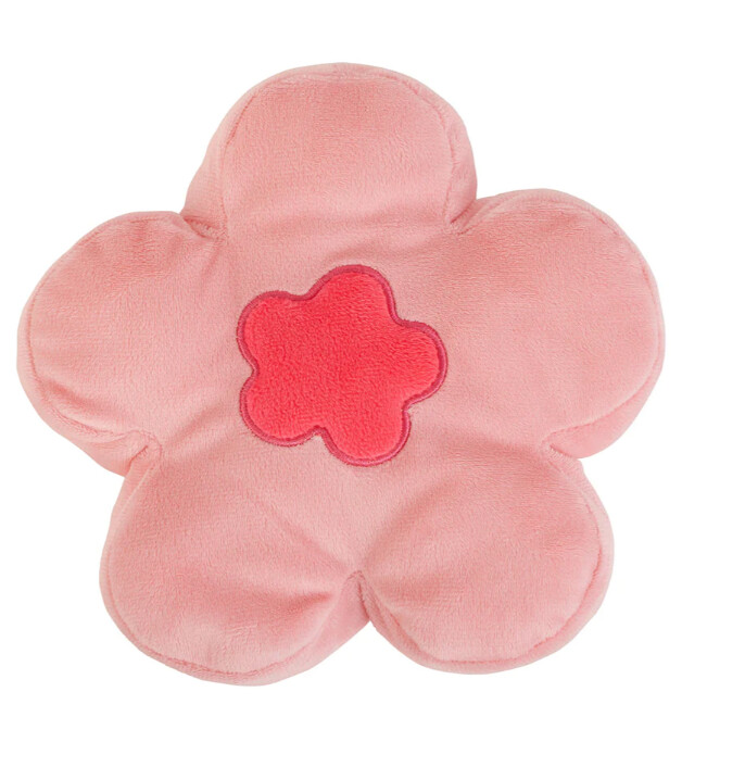 Heatable Pillow - Flower, Colour: Pink