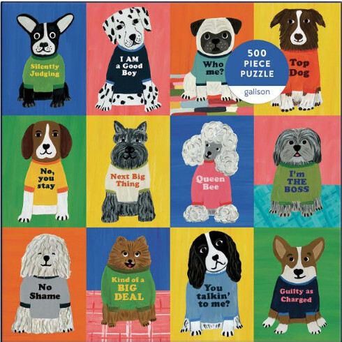 Jigsaw Puzzle - Boss Dogs 500Pcs
