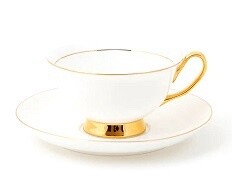 Teacup &amp; Saucer - 250ml - Fine China LyndalT