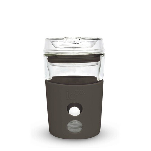 Travel Cup - Glass 4oz piccolo - IOco, Colour: Mocha