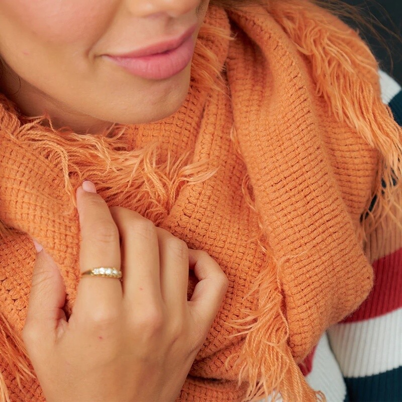 Cosy Fringe Snood