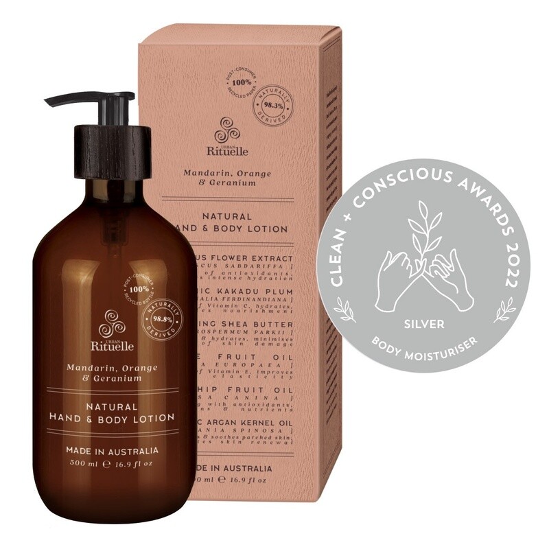 LOTION Hand and Body Organic Scent 500ml
