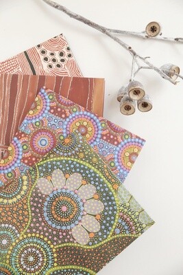 Journal - Lined - Aboriginal Art Cover