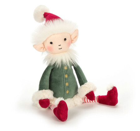 JELLYCAT - Elf Leffy - Christmas (Medium)