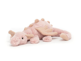 JELLYCAT - Dragon Series (Little), Colour: Little Rose