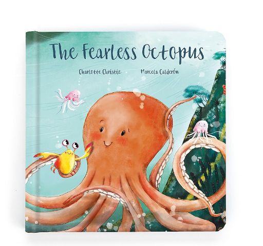 JELLYCAT Book - The Fearless Octopus
