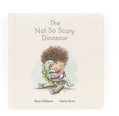 JELLYCAT Book - The Not so Scary Dinosaur