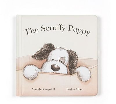 JELLYCAT Book - The Scruffy Puppy