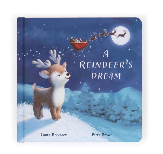 JELLYCAT Book - Christmas - A Reindeer&#39;s Dream (Mitzi)