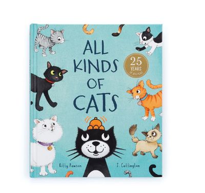 JELLYCAT Book - All kinds of Cats