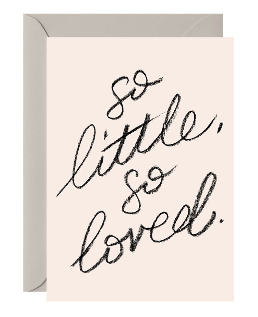 CARD - Love - Galina Dixon, Style: So Little So Loved  (blush)