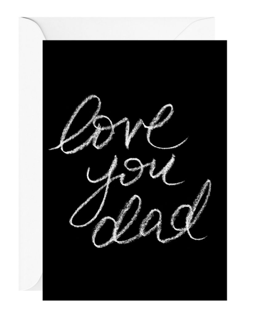 CARD - Dad - Galina Dixon, Style: love you Dad