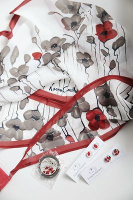 SCARF - Poppy Impressions