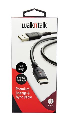 Charging Cable USB-C to USB-A - 1 mtr