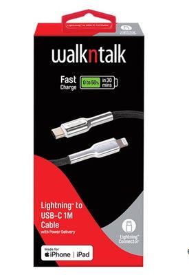 Charging Cable Lightning to USB-C fast charge