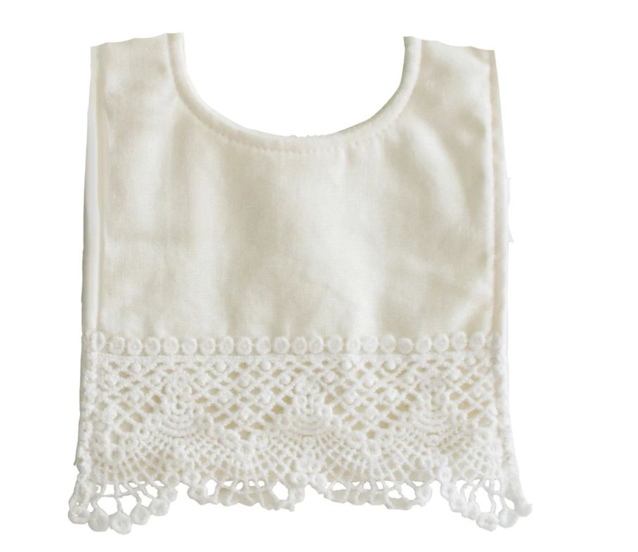 Bib - Erin Bib Ivory Linen