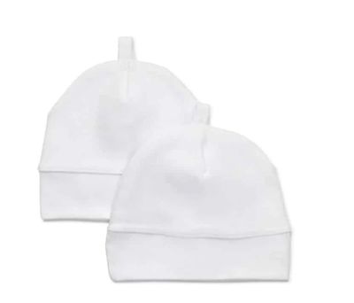 Beanies 2pk - white - Marquise
