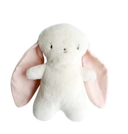 Bobby Snuggle Bunny 20cm Pink Linen