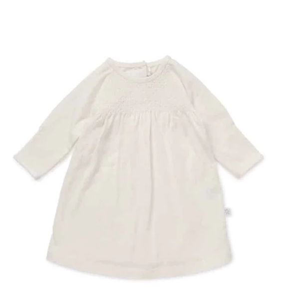Smocked Nightie Cream - Marquise