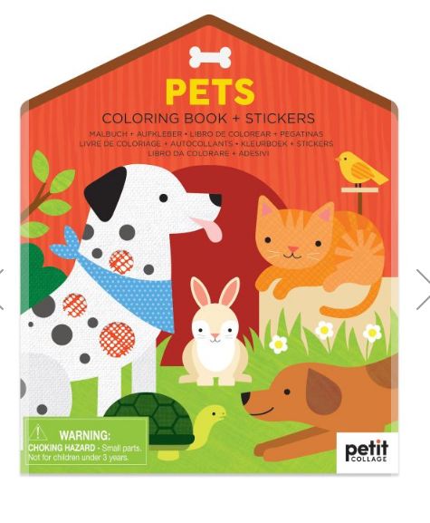 Books - Colouring Book with Stickers