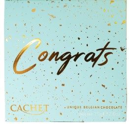 Cachet Message Gift Box - Congrats