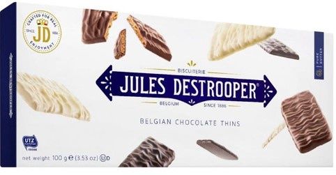 Jules Destrooper Belgian Chocolate Thins