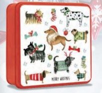 Grandma Wild Merry Woofmas Tin - Assorted Biscuits