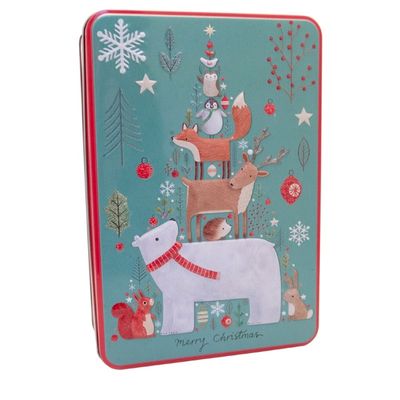 Grandma Wild Embossed Polar Bear &amp; Woodland Friends Tin - Ginger