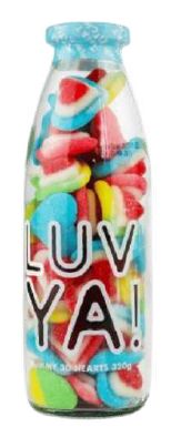 Treat Kitchen Message in a Bottle -  Luv Ya Gummies