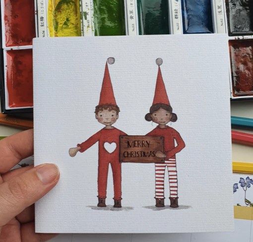 Card - Christmas - Forest and Fig, Style: Elf
