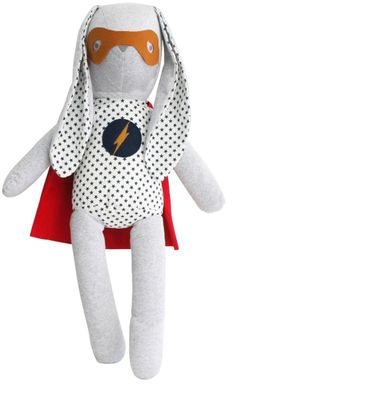 Hero Cuddle Bunny 51cm Navy Star