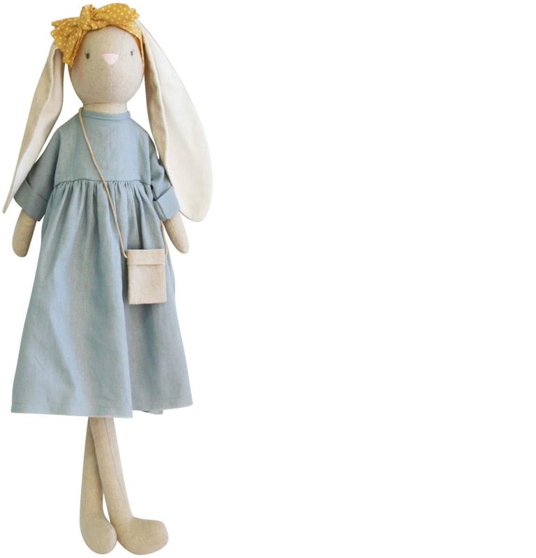 Sofia Bunny 70cm Grey Linen
