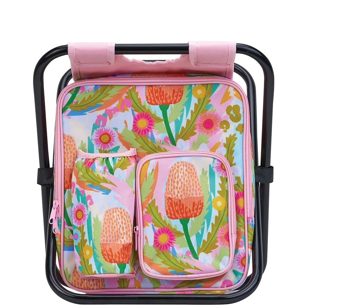Picnic Cooler Chair, Pattern: Paper Daisy
