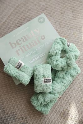 Luxury Beauty Waffle Wash Set 3pc