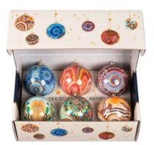 Aboriginal Beautiful Journey 6 Pack Baubles