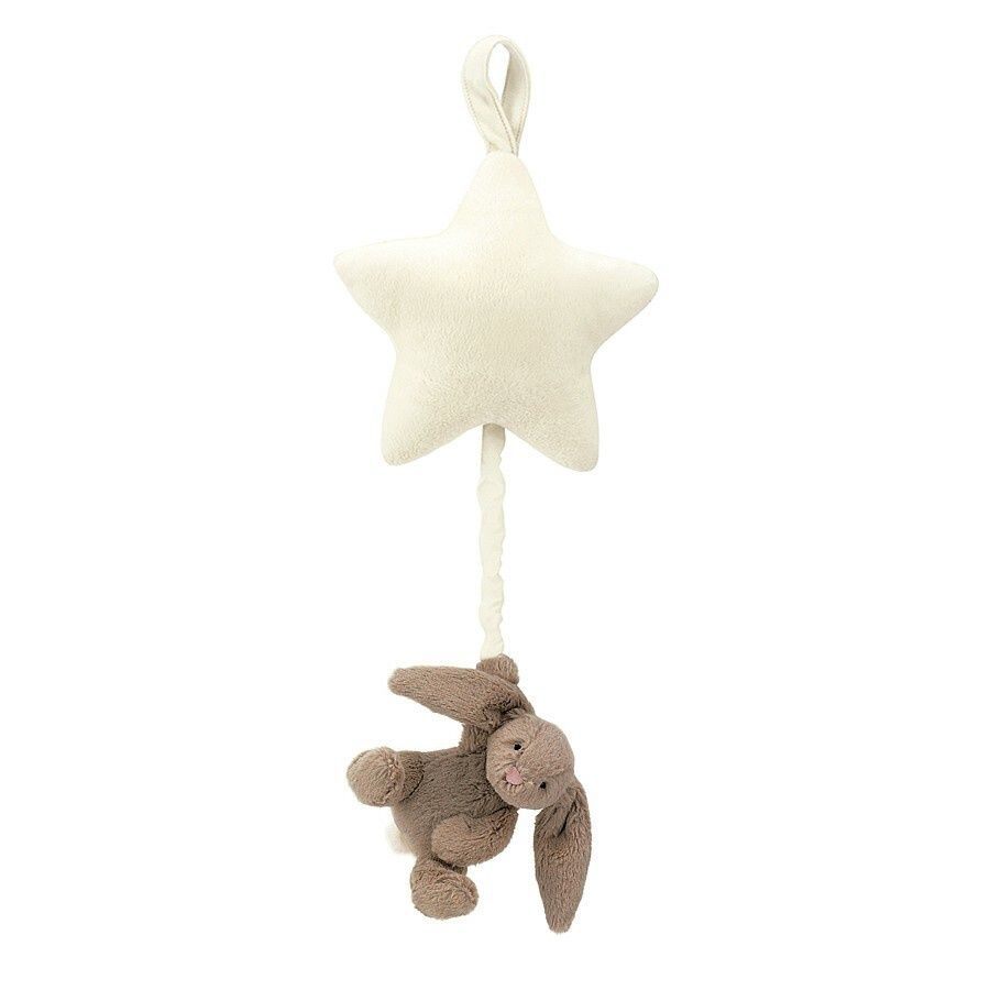 JELLYCAT - Musical Pull - Bunny Bashful Beige