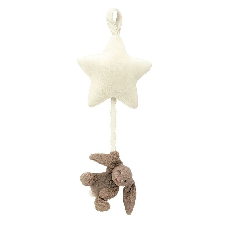 JELLYCAT - Musical Pull - Bunny Bashful Beige