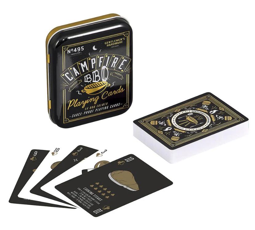 BBQ Campfire Playing Cards - Gentlemen&#39;s Hardware - Men&#39;s Gift
