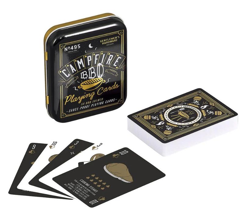 BBQ Campfire Playing Cards - Gentlemen&#39;s Hardware - Men&#39;s Gift