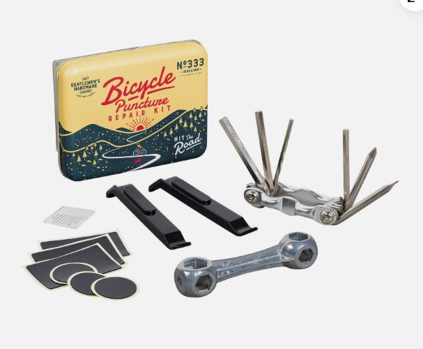 Bicycle Puncture Repair Kit - Gentlemen&#39;s Hardware - Men&#39;s Gift
