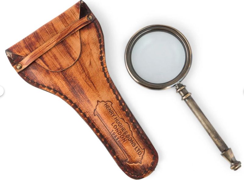 Magnifying Glass Henry Hughes - Vintage World - Men&#39;s Gift