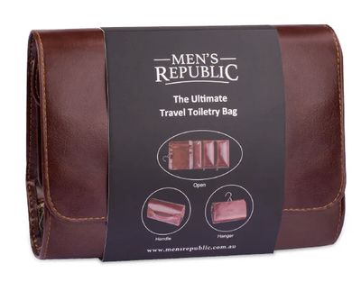 Bag - Men's Travel Toiletry Bag with Hanger