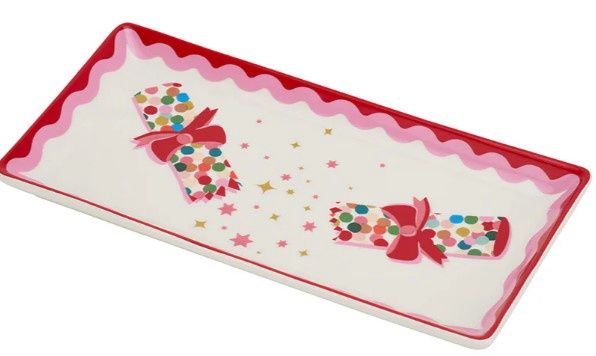 Christmas Plate - Confetti Bon Bon - Rectangle