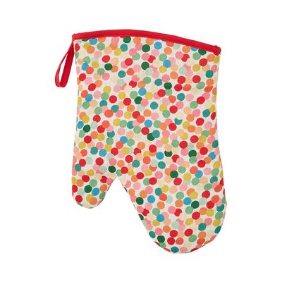 Oven Mitt - Linen - Confetti
