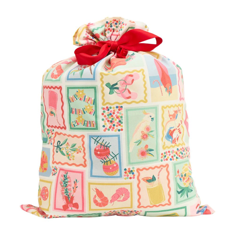 Santa Sack - Assorted, Pattern: Christmas Holiday JH