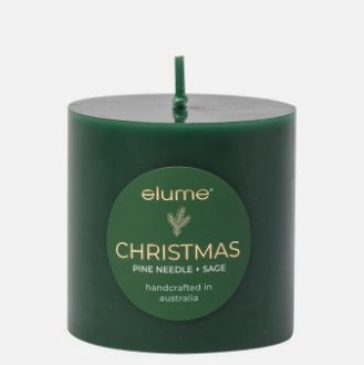 Elume  Naked 120hrs Candle, Scent: Pine Needle &amp; Sage